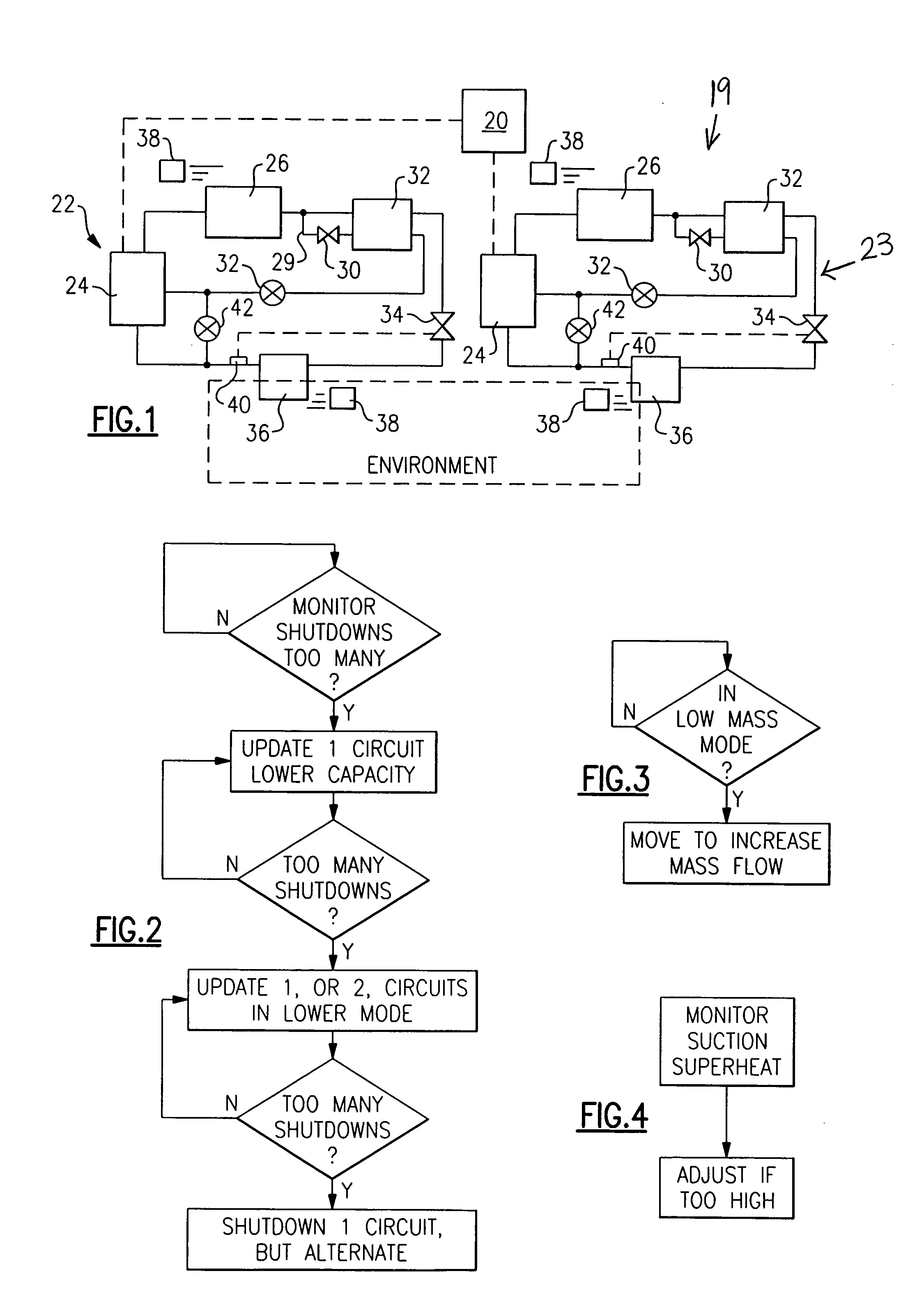 Oil return control in refrigerant system