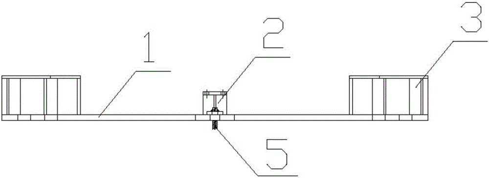 Horizontal positioning device for prefabricated stand column and method for positioning and installing prefabricated stand column through horizontal positioning device