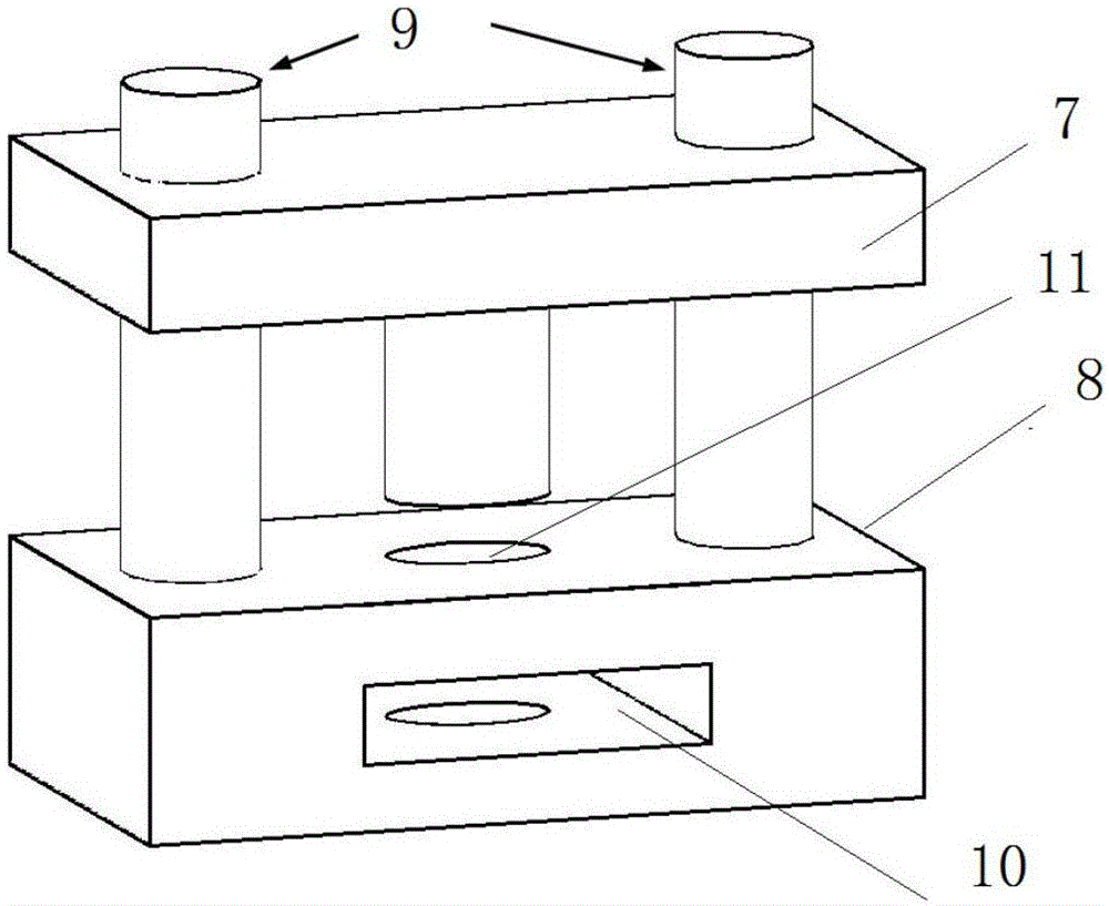 Preparation method of highly brittle transparent rock-like material specimen