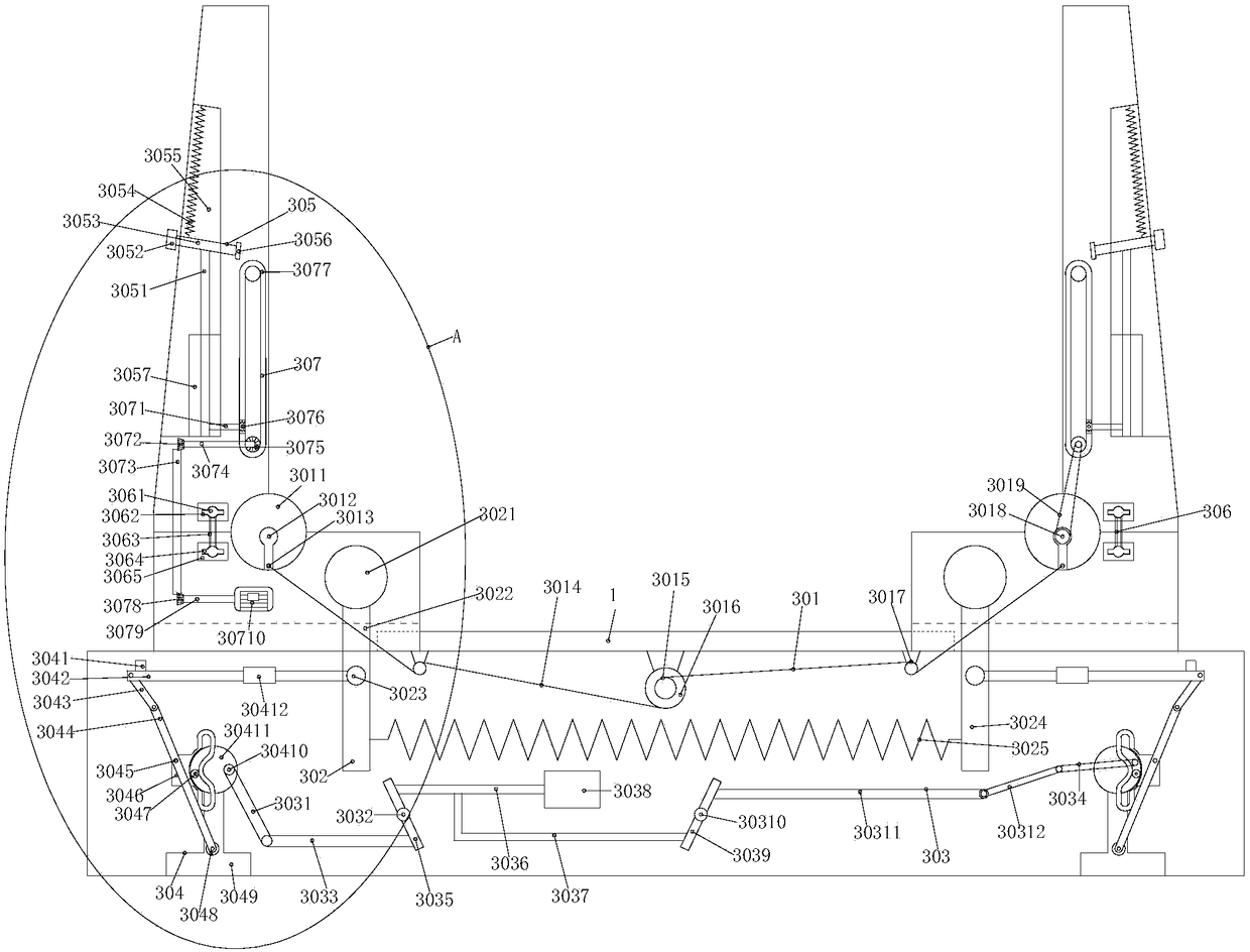 Novel fork clamping machine