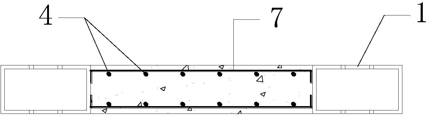 Assembled shear wall and wall-beam connecting structure with edge restraining component