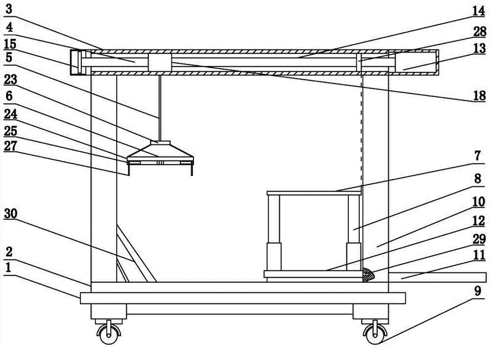 Movable building block brick stacking machine