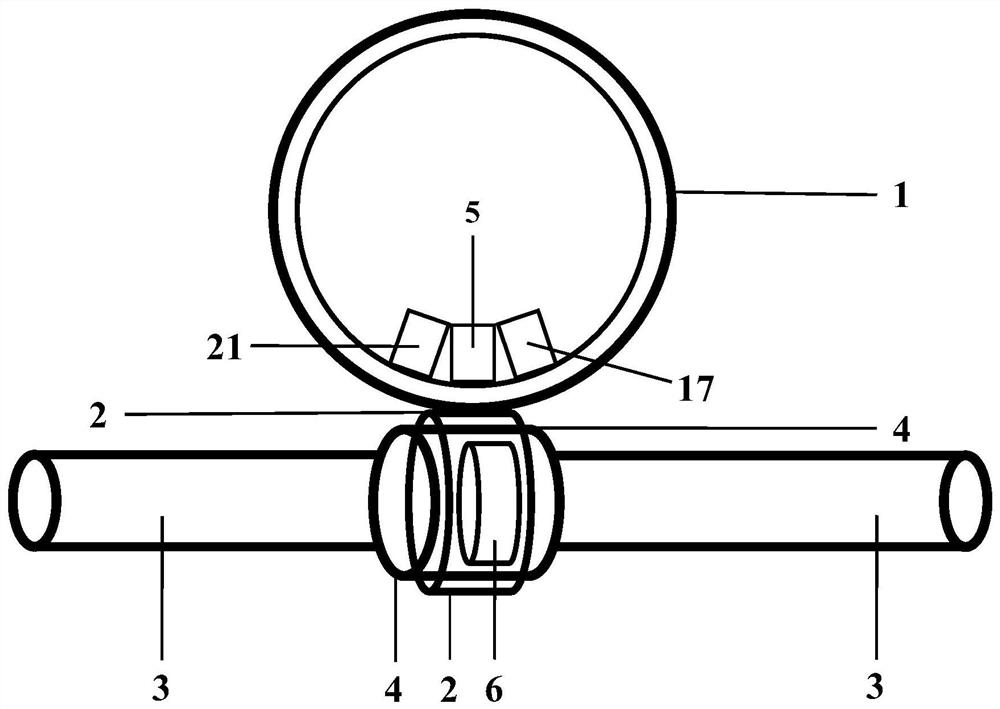 Submarine optical fiber four-component seismic instrument system and data acquisition method thereof