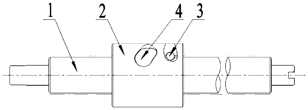 Inner circulation ball screw pair with Archimedes screw transition curved surface