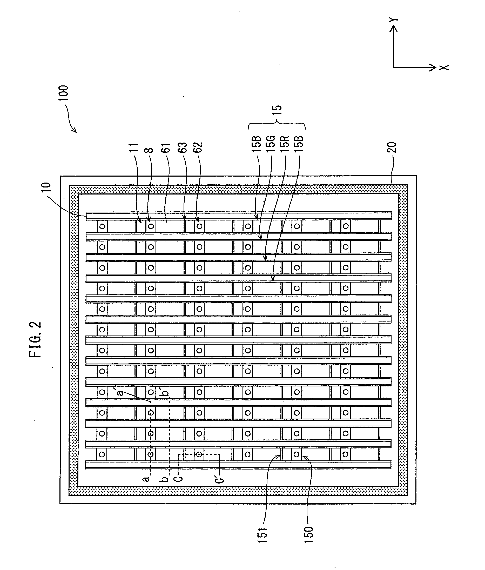 Organic el display panel and method of manufacturing the same