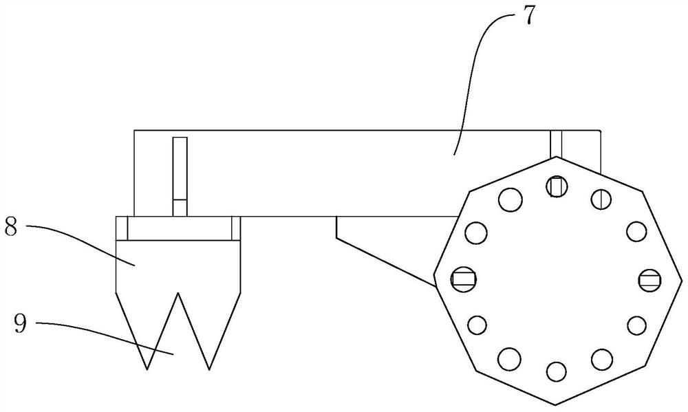 Automatic unstacking and carrying device and method for angle steel