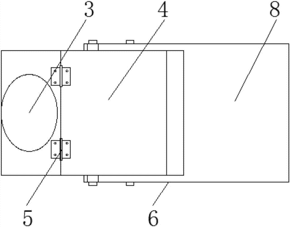 Fly-insert prevention and water-drinking feed box for chicken raising