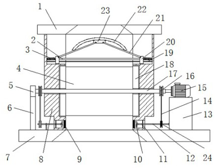 Discharger with automatic opening and closing function