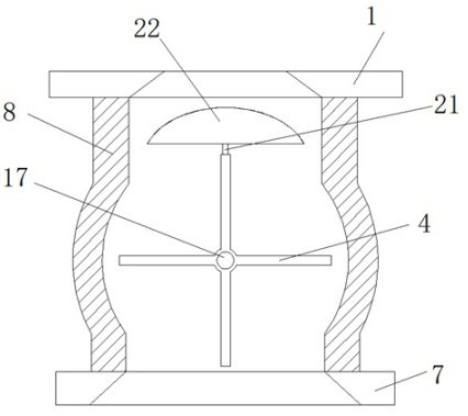 Discharger with automatic opening and closing function