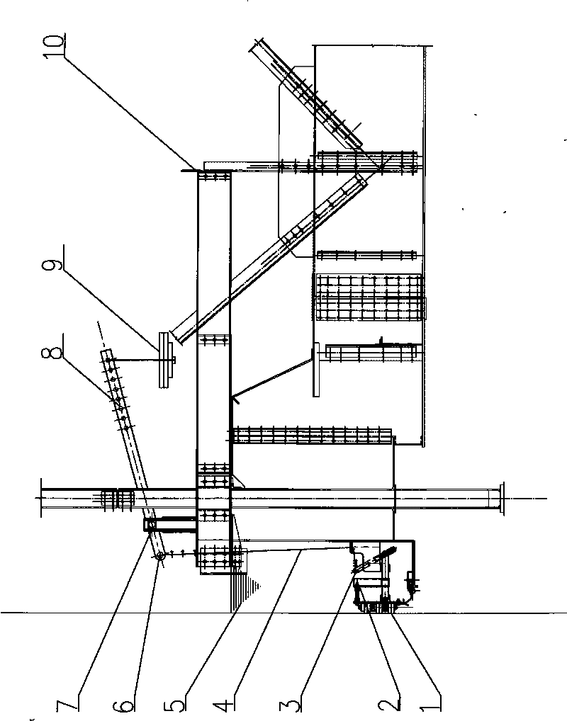 Polygonal thin-oil rubber sealed gas holder