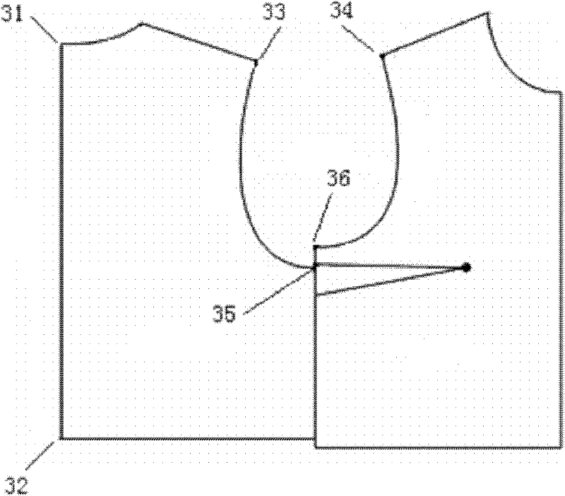 Suit sleeve cutting method