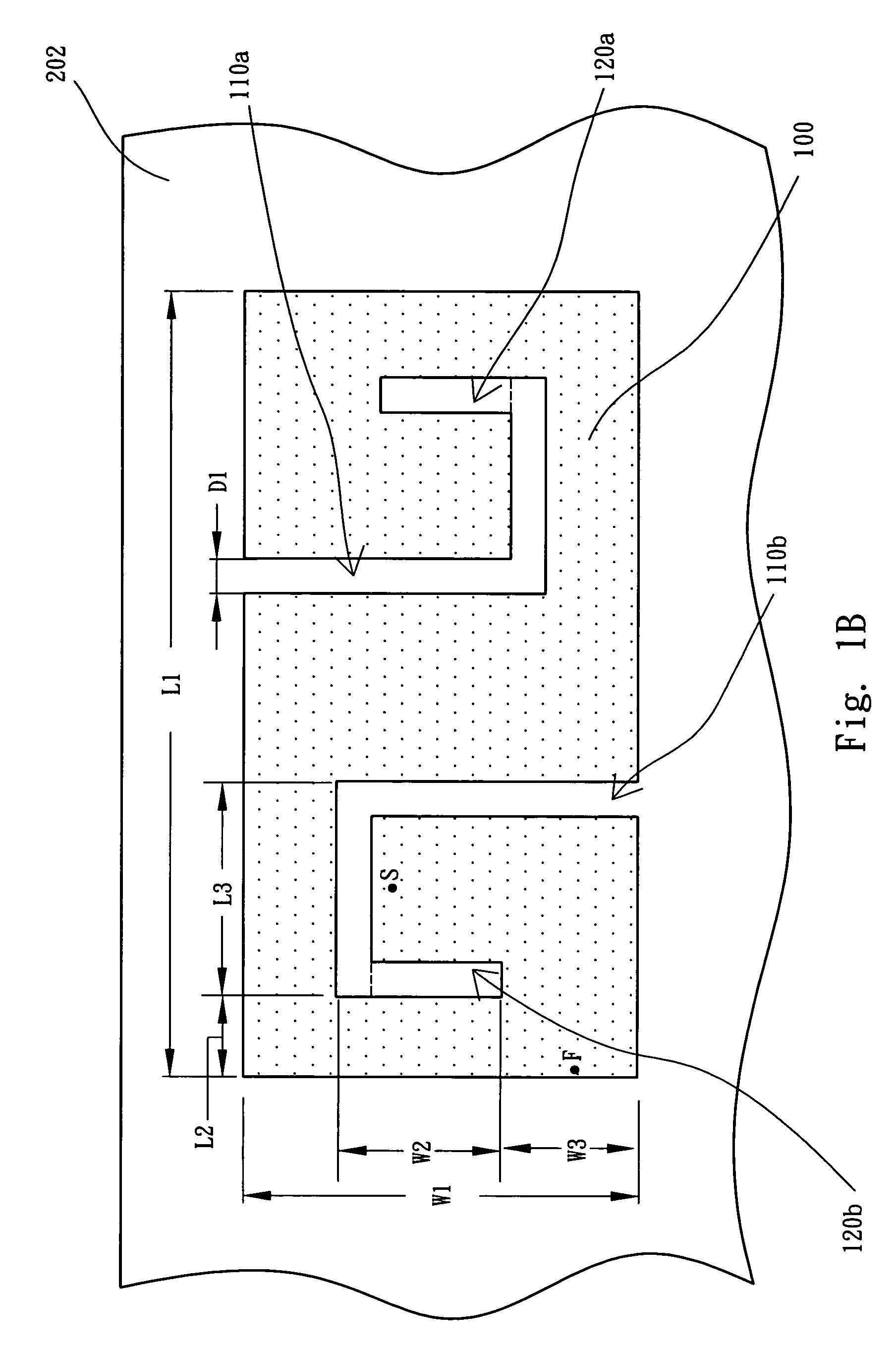 Microstrip antenna having slot structure