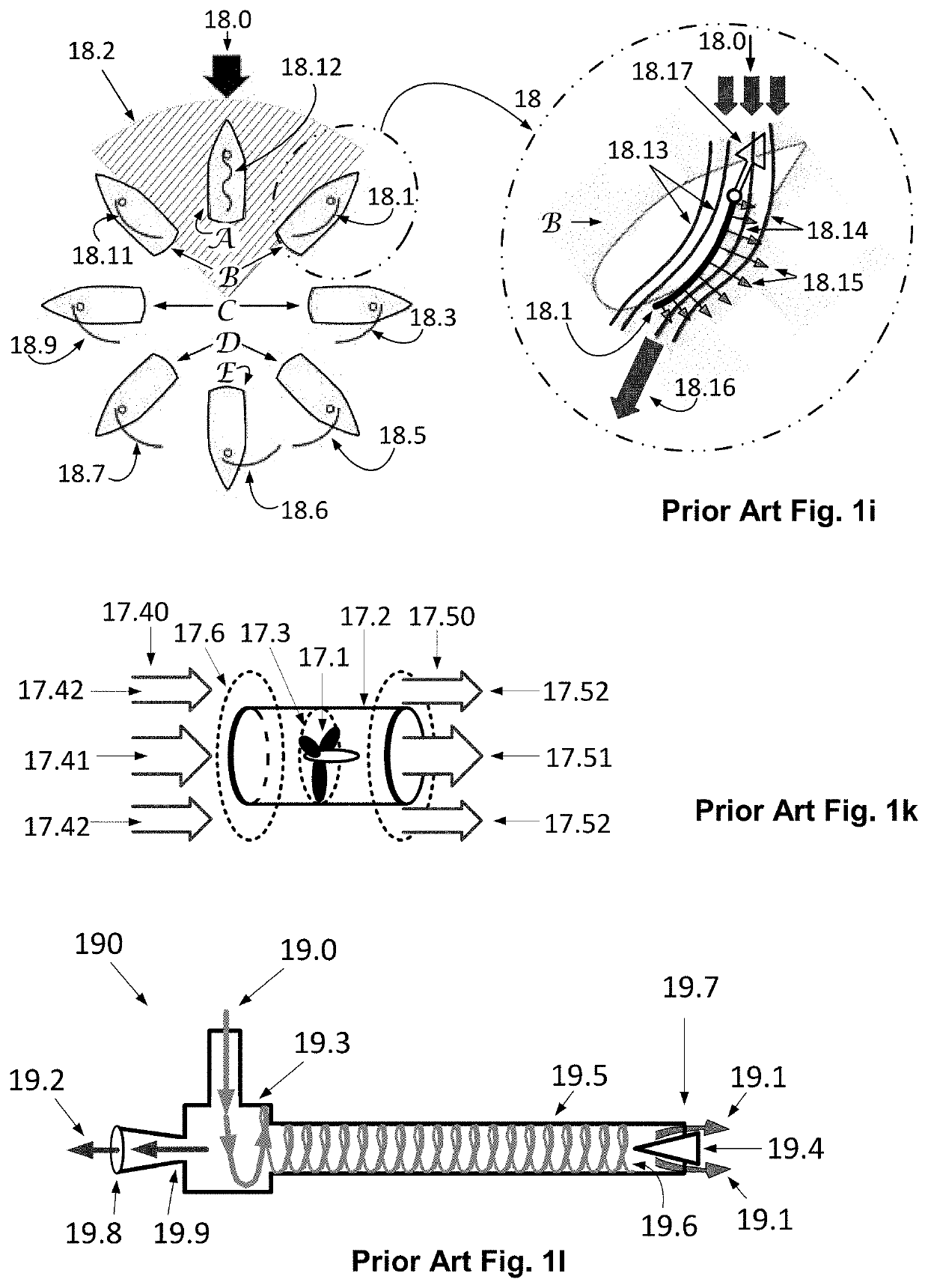 Generalized jet-effect and fluid-repellent corpus