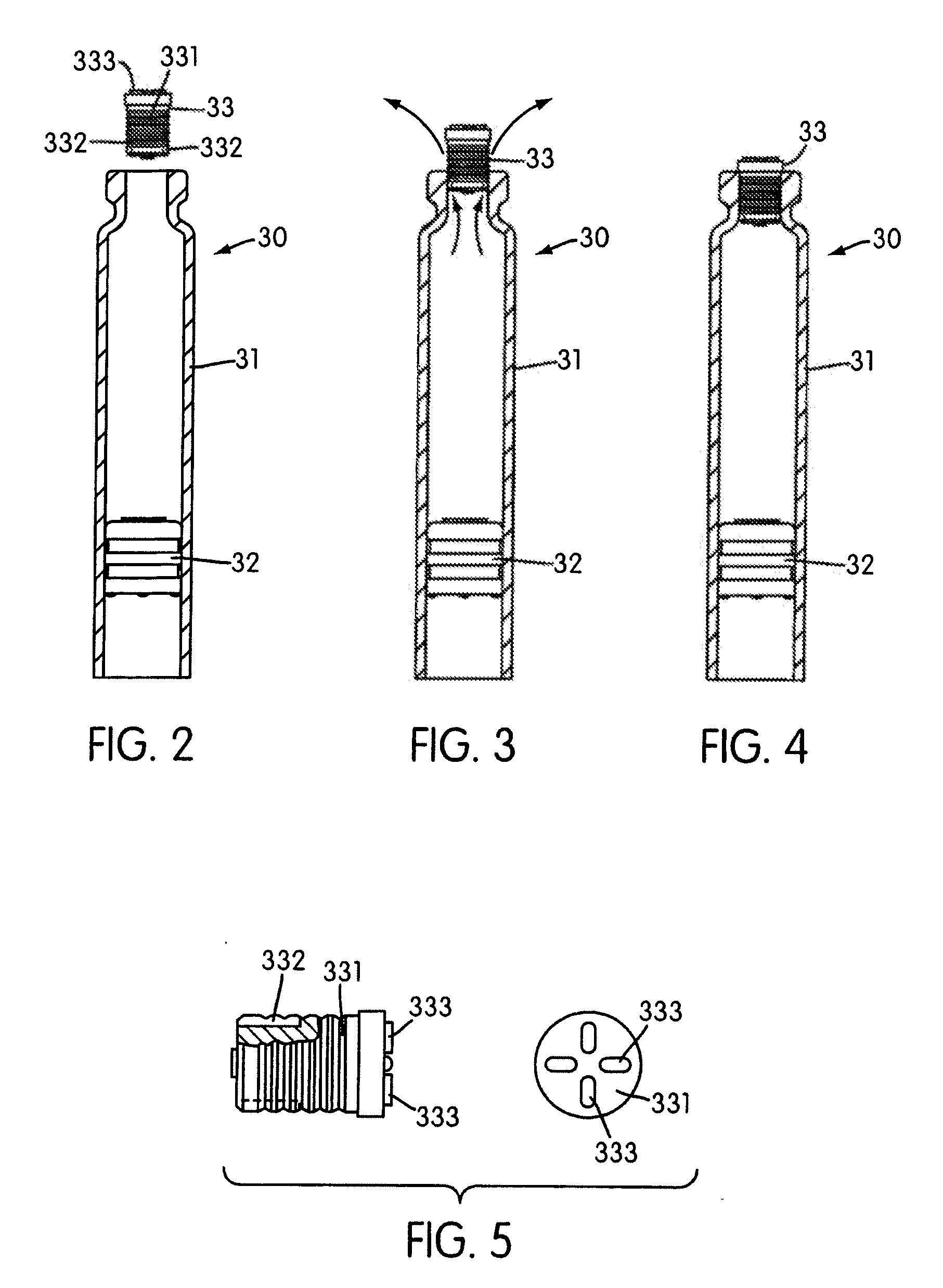 Methods of venting, sealing, and dispensing from a medicament container