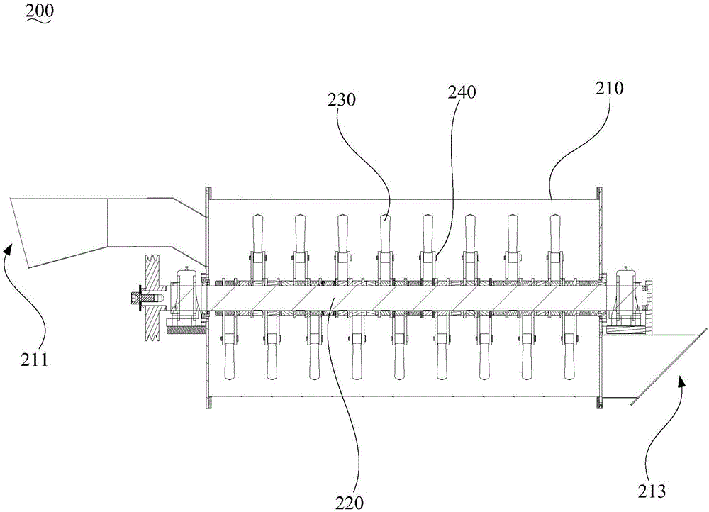 Cut tobacco recovery device and waste cigarette crushing mechanism thereof