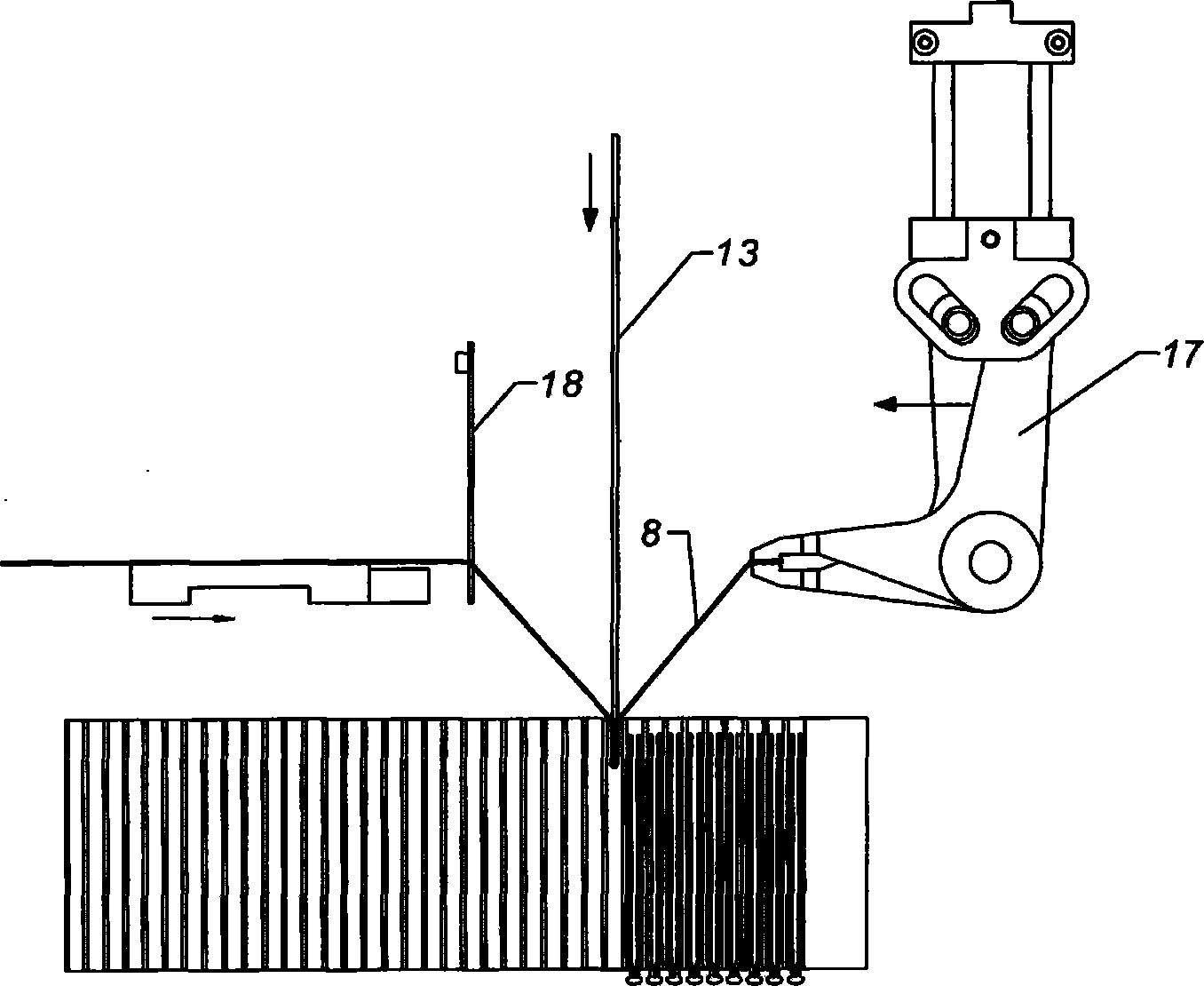 Method for manufacturing pile carpet