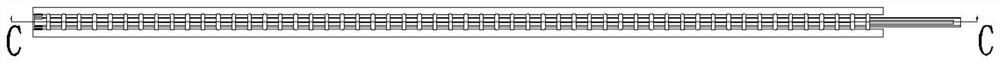 Attached lifting operation safety protection platform guide rail for building construction