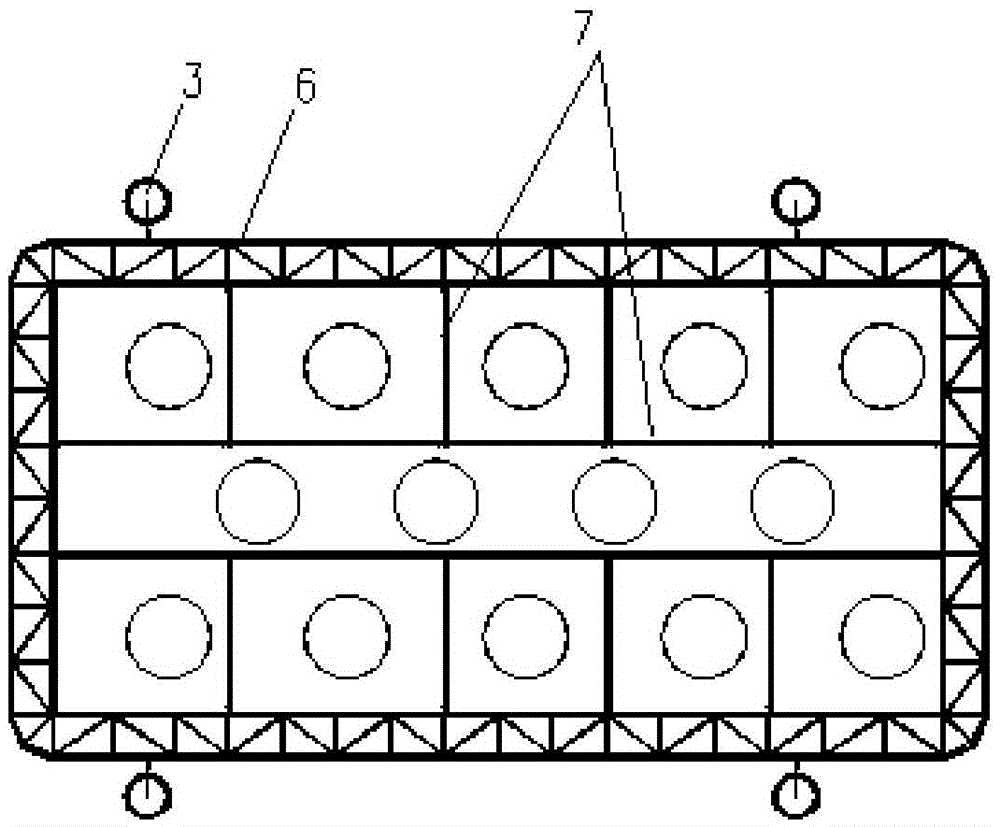 Steel pile casing cofferdam and steel pile casing settling and positioning method applying same