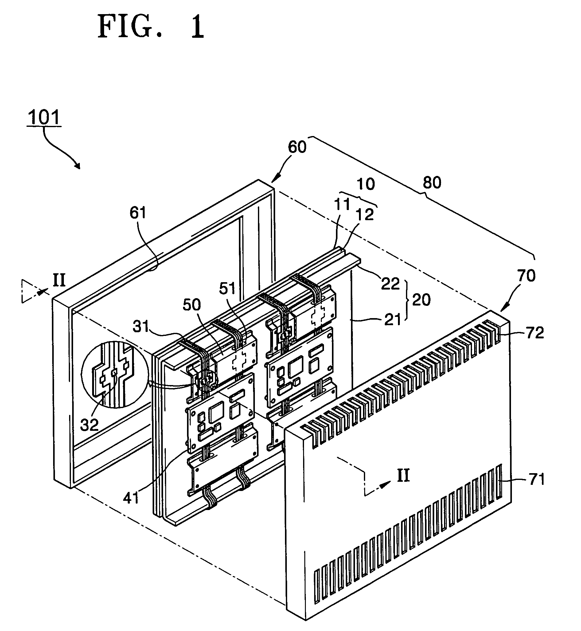 Display apparatus having improved heat dissipation capabilities