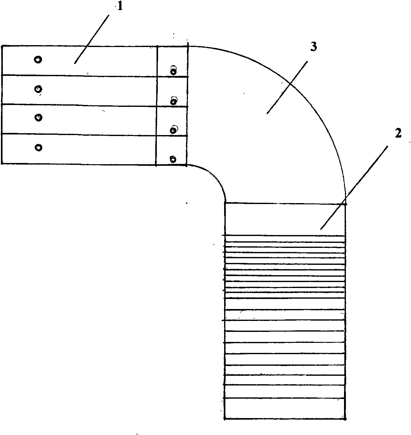 Road anti-freezing technology using ground exhausting equipment of automobile