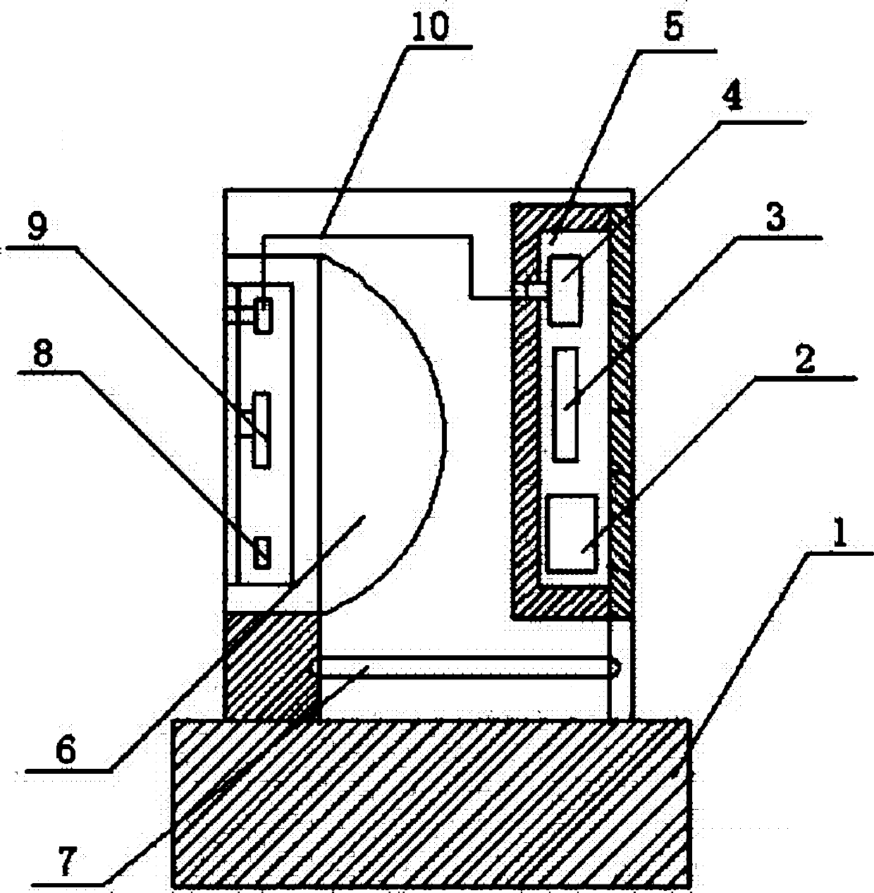 Novel building tap water pipe alarm device