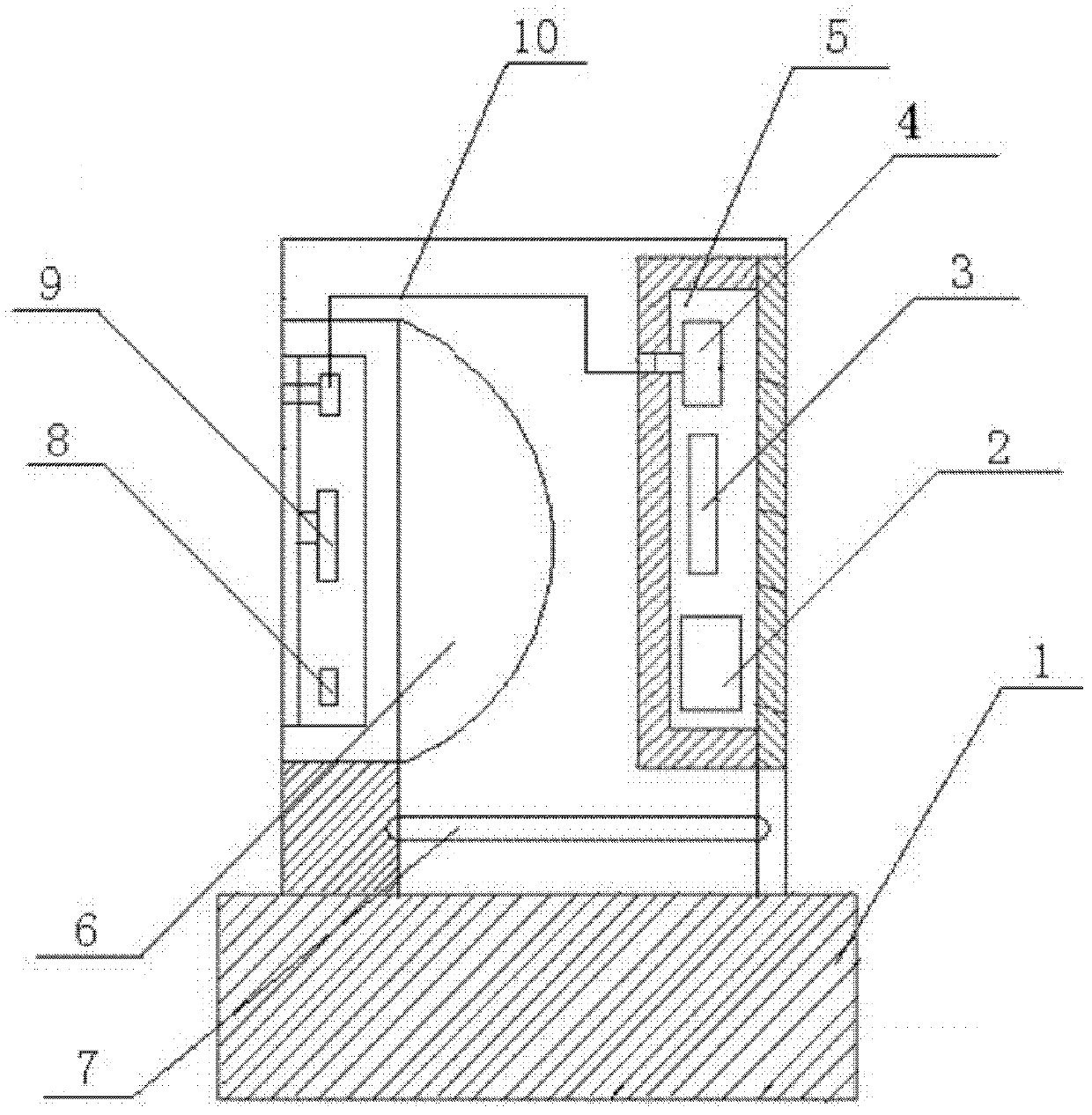 Novel building tap water pipe alarm device