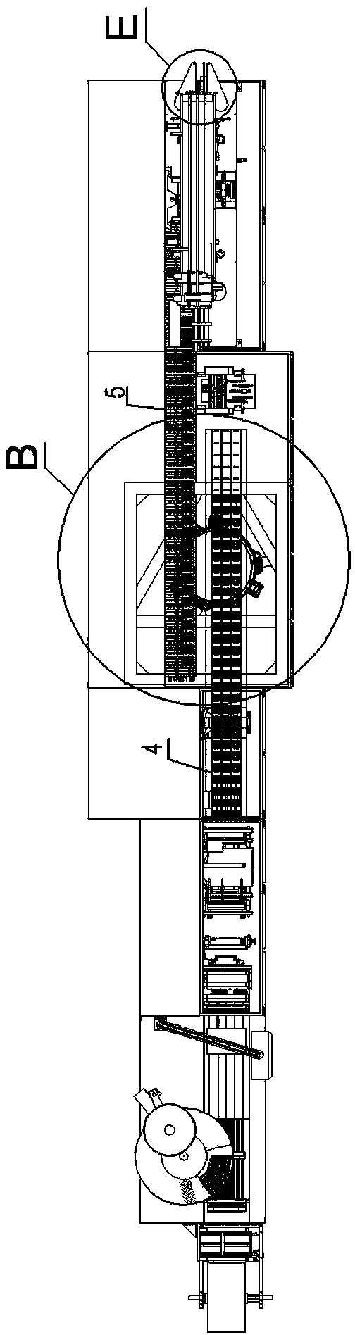 Bubble cap boxing machine