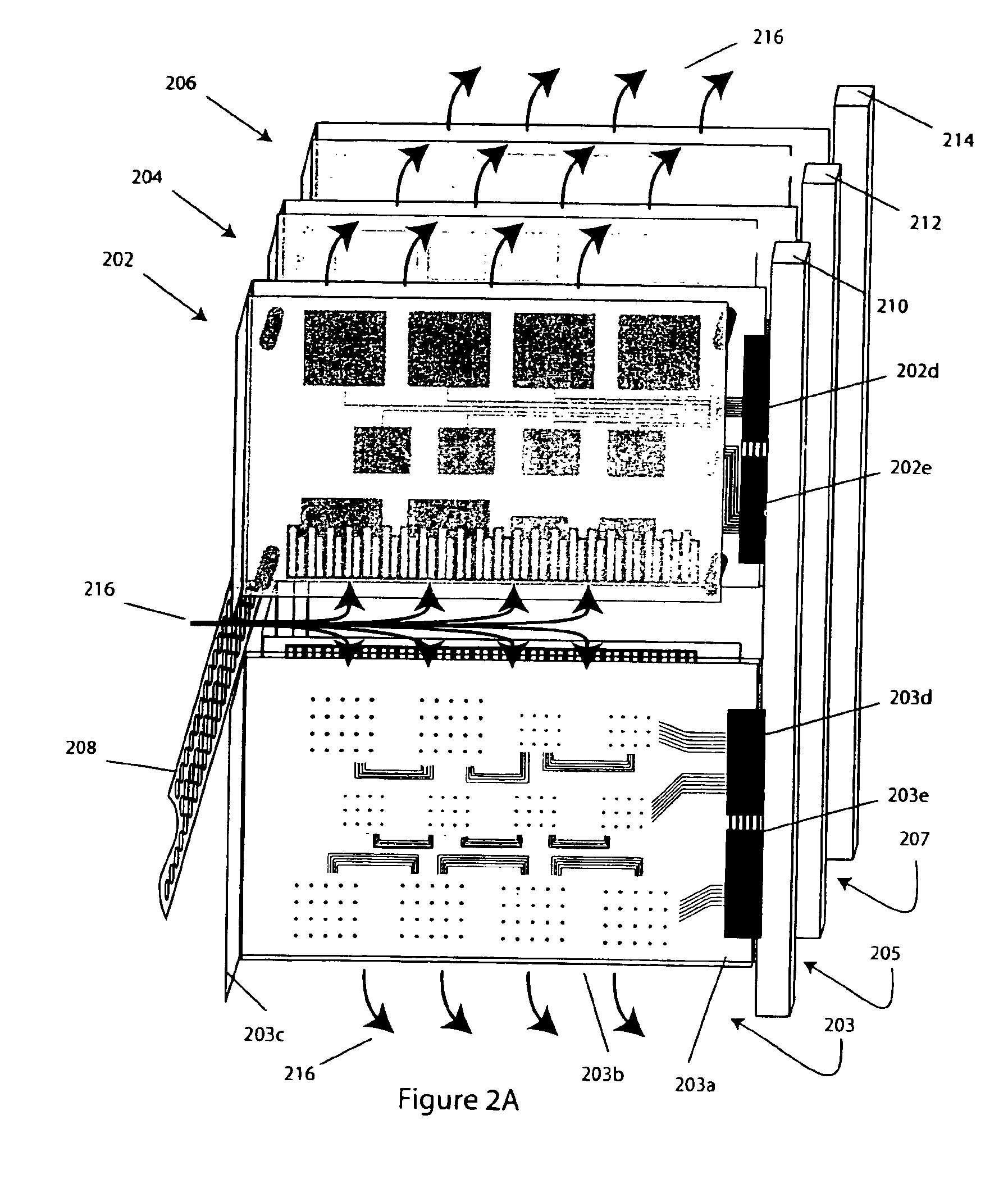 Central inlet circuit board assembly