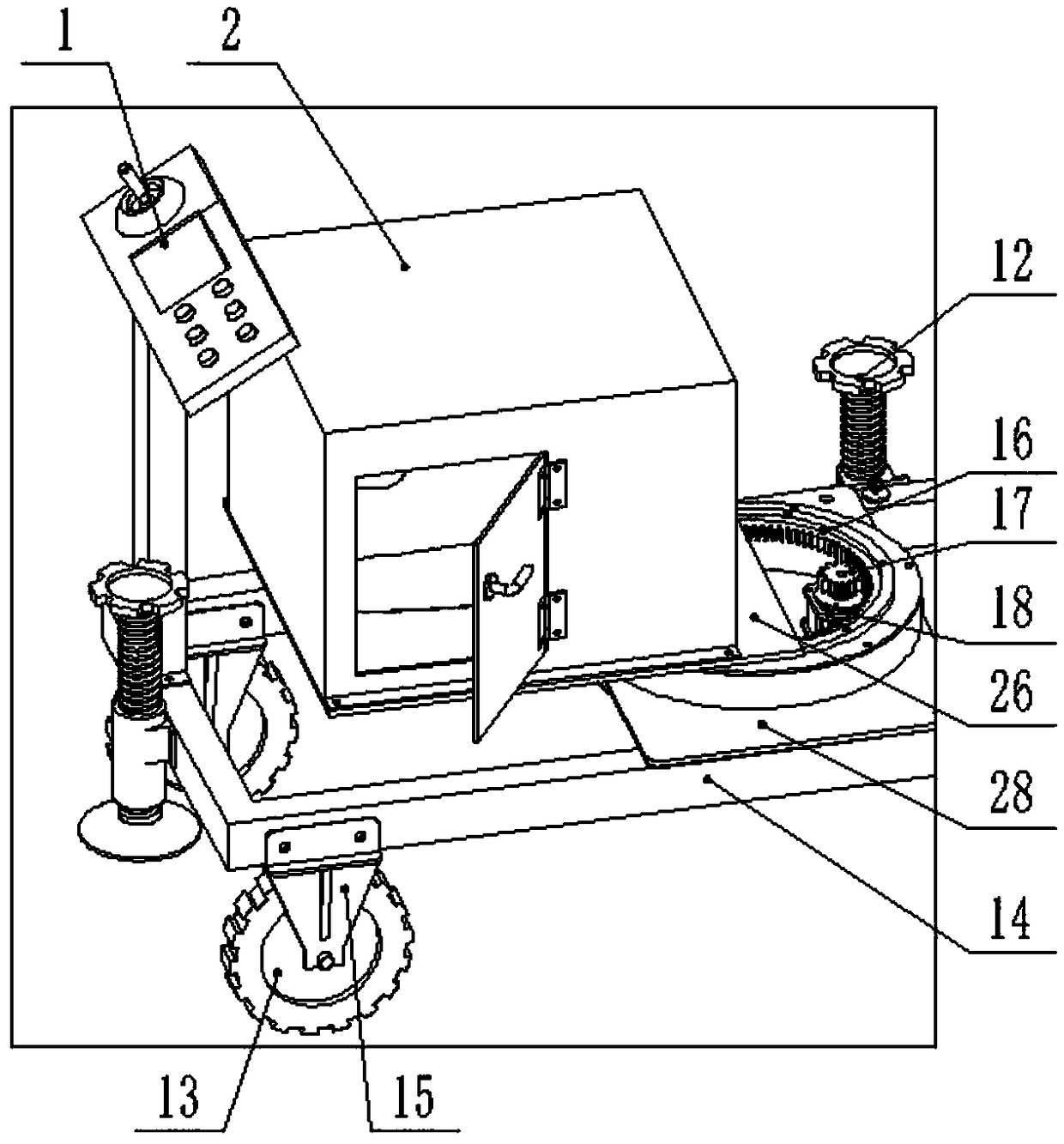 Fruit picking and collecting integrated robot