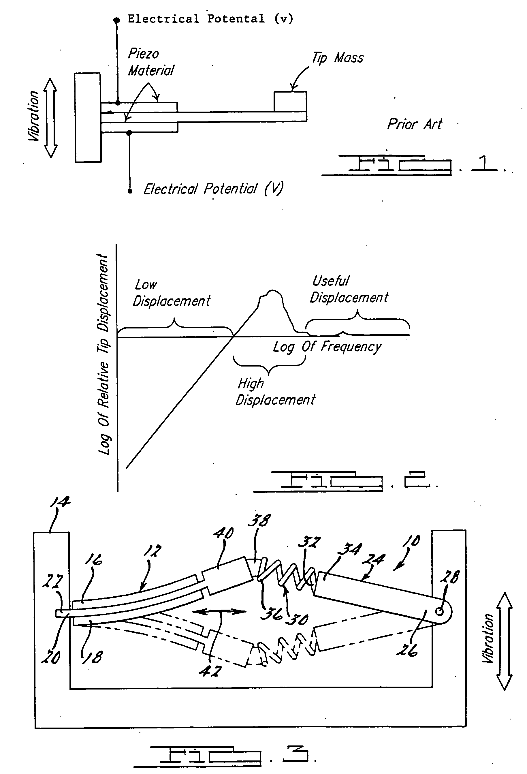 Enhanced amplitude piezoelectric motor apparatus and method