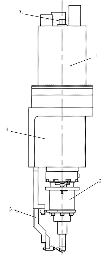 Multifunctional composite electromachining spindle