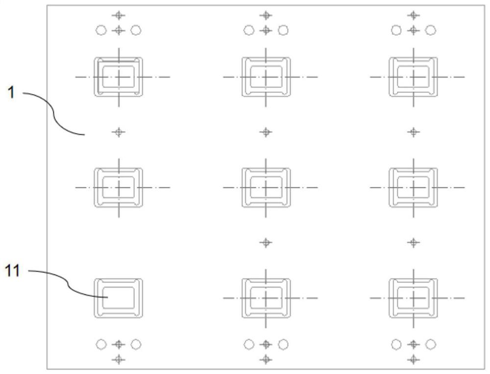 A kind of preparation method of sealed surface mount emi filter and its welding tool