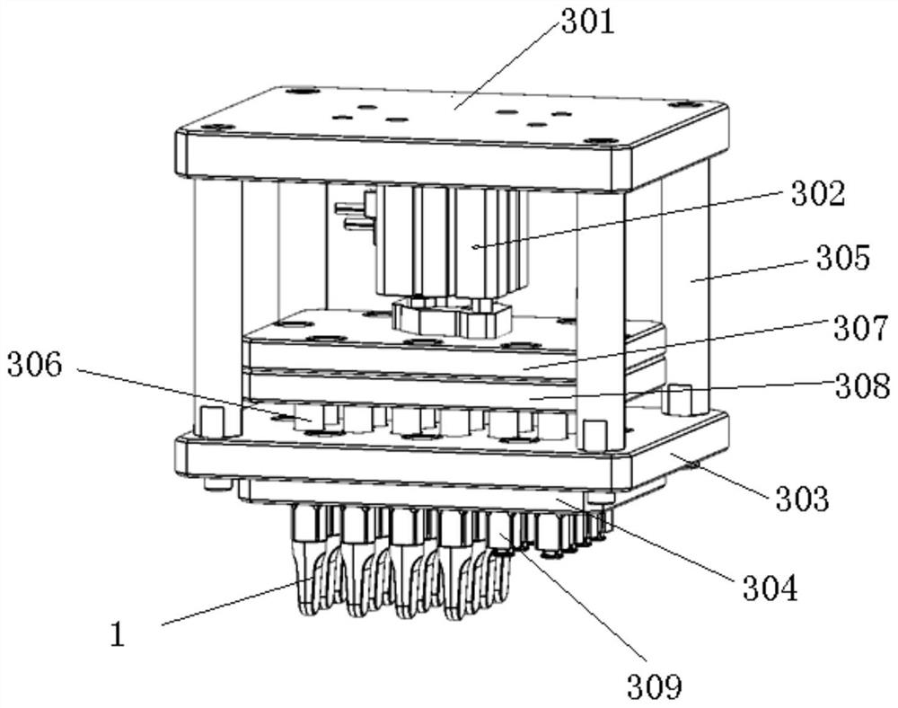 Automatic retrieving tooling for ceramic cigarette holder