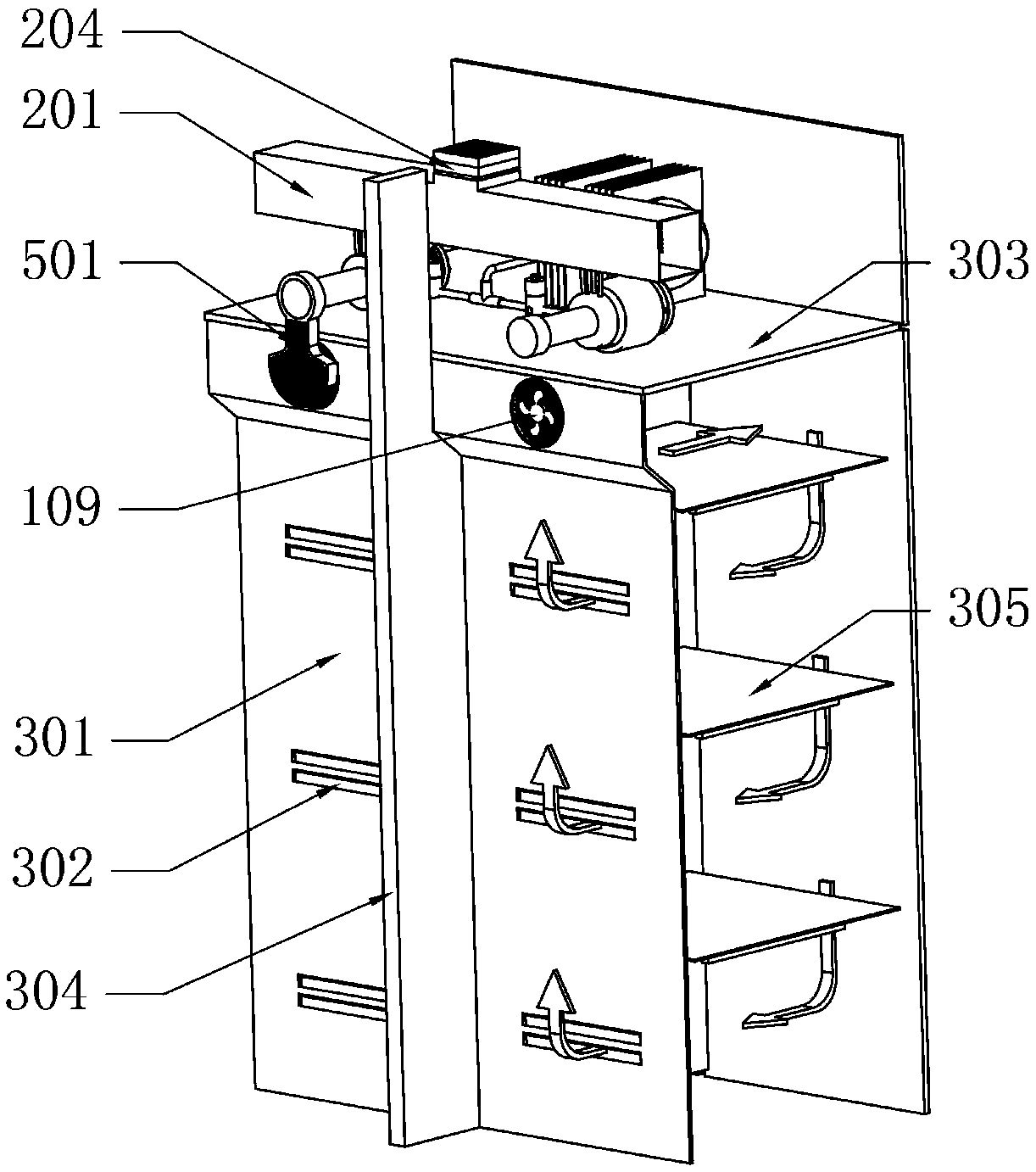 Novel Stirling air cooling frost-free refrigerator and temperature control method thereof