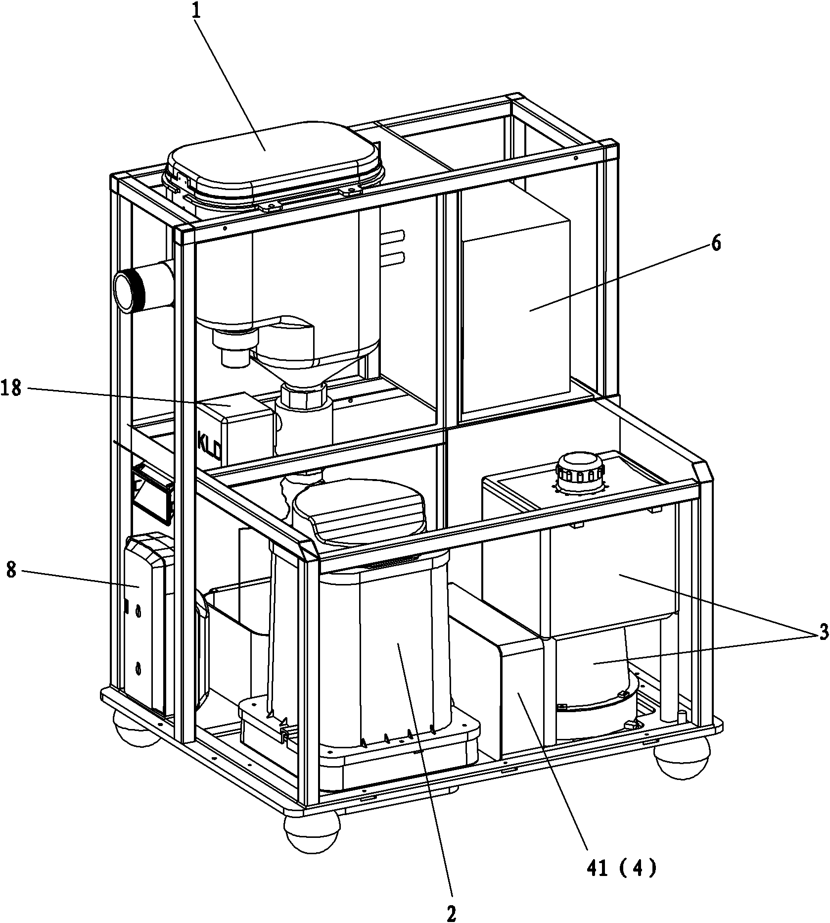 Undressing-free automatic dejecta cleaner