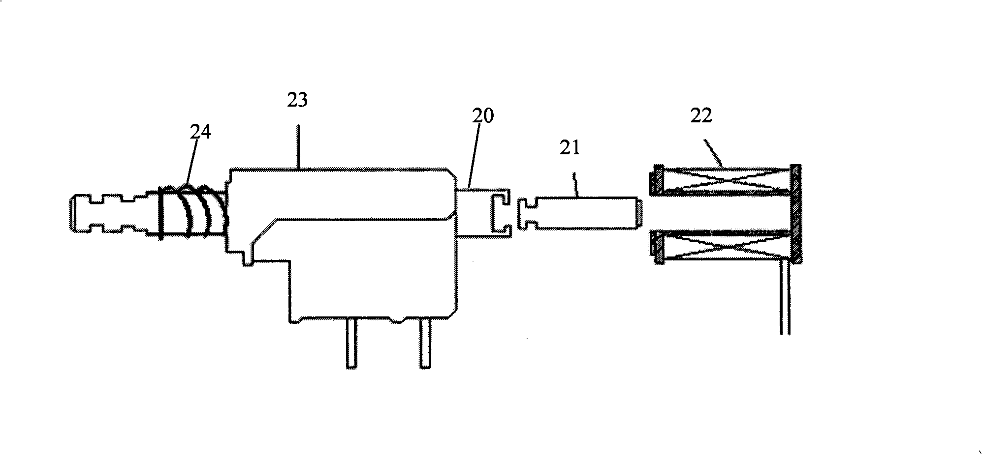 Power supply switch and control device for implementing nought power consumption standby