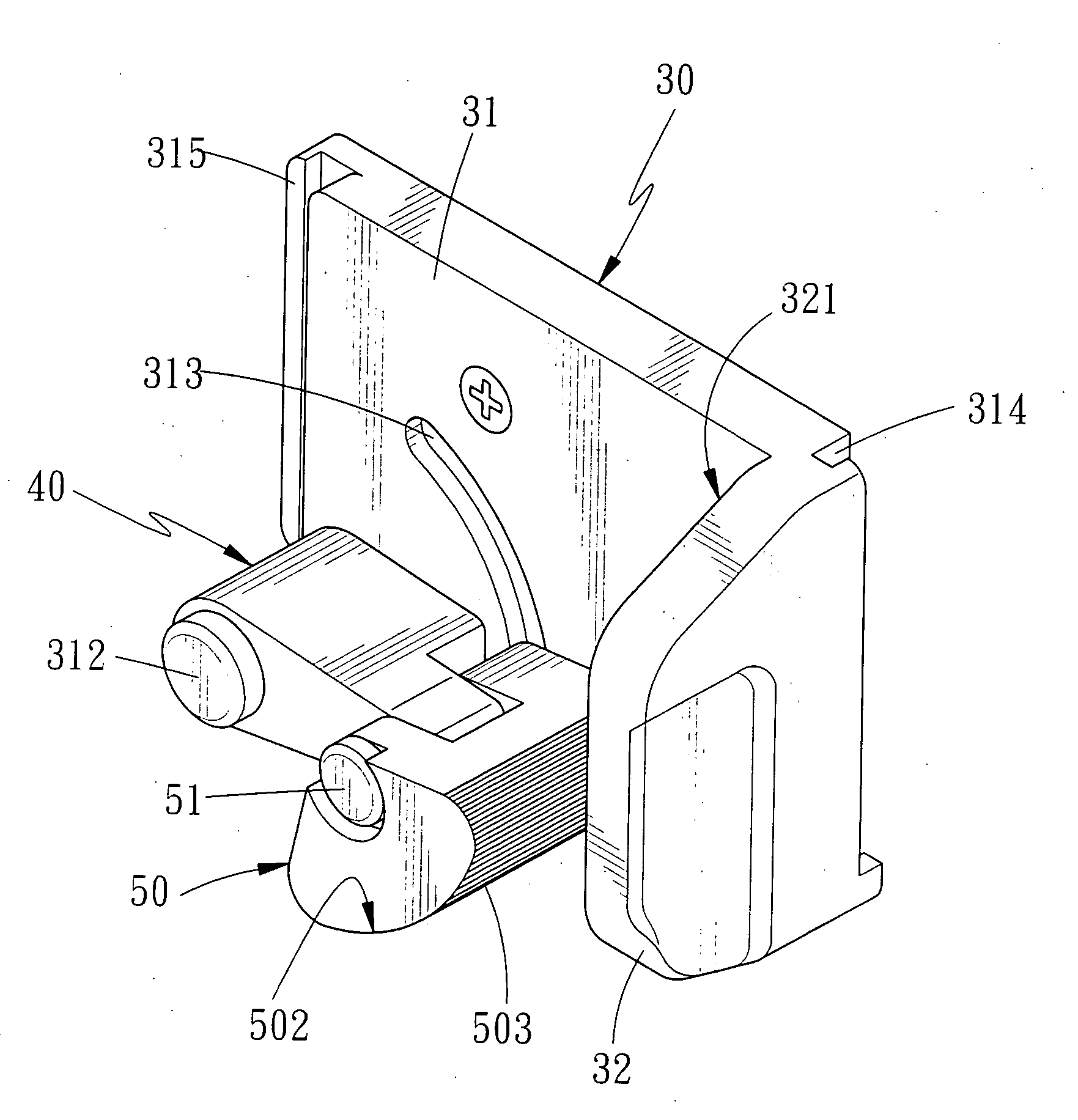 Hanging clamp for different size rods