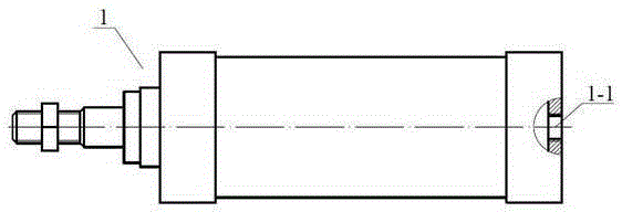 Rotary-type power generating air cylinderused for providing energy for node of Internet of things in pneumatic system