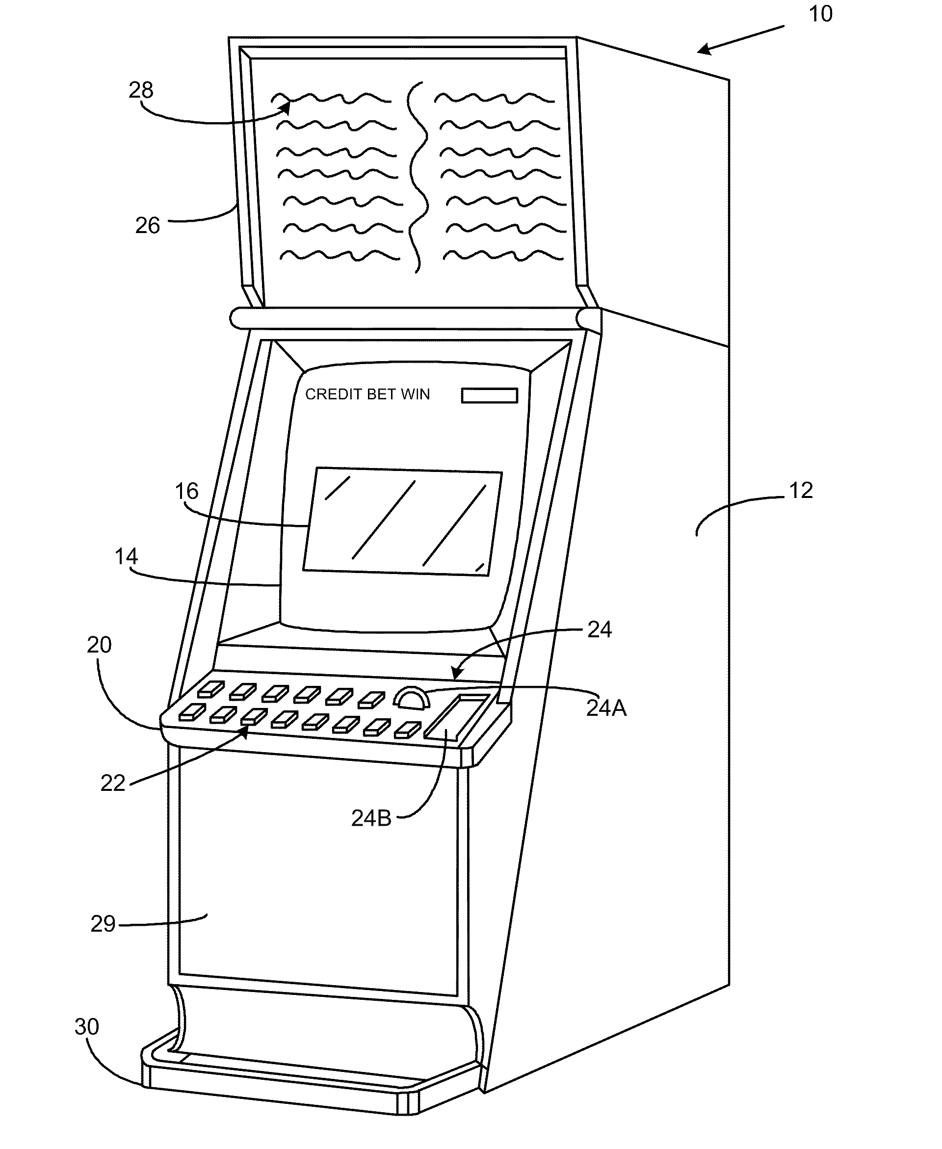 Method of Gaming, A Gaming System and a Game Controller