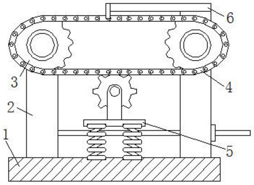 Chain transmission mechanism