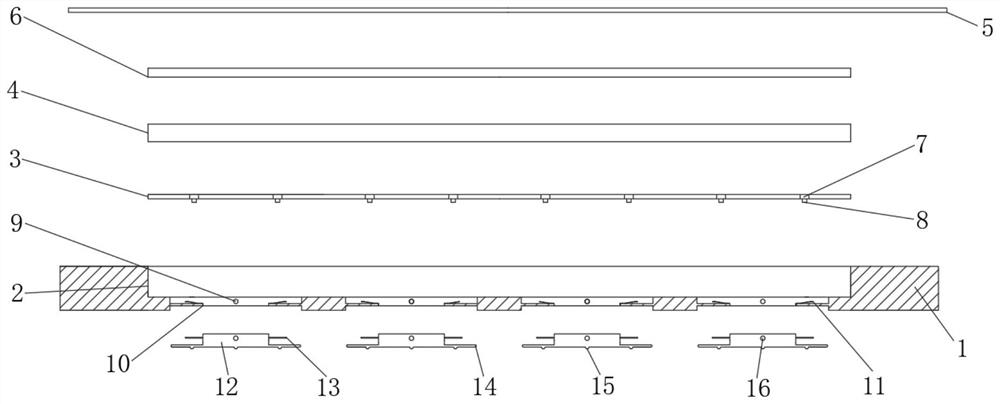 Touch display screen with clear touch feedback