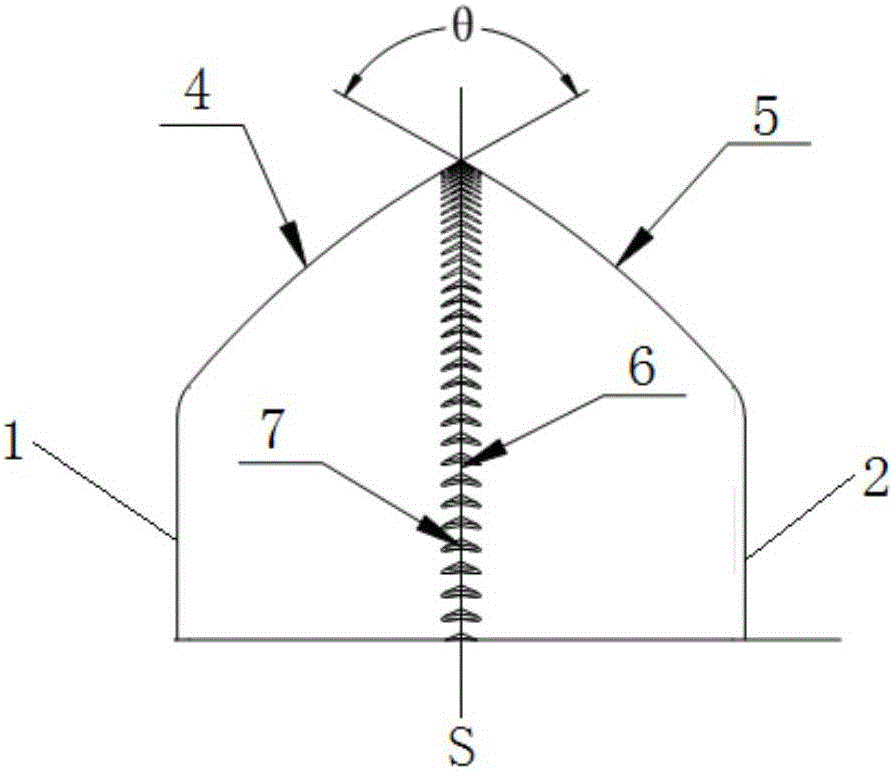 All-cutting-edge knife flywheel