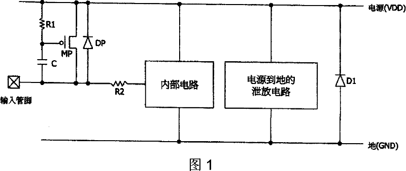 Improved electrostatic discharge protecting circuit