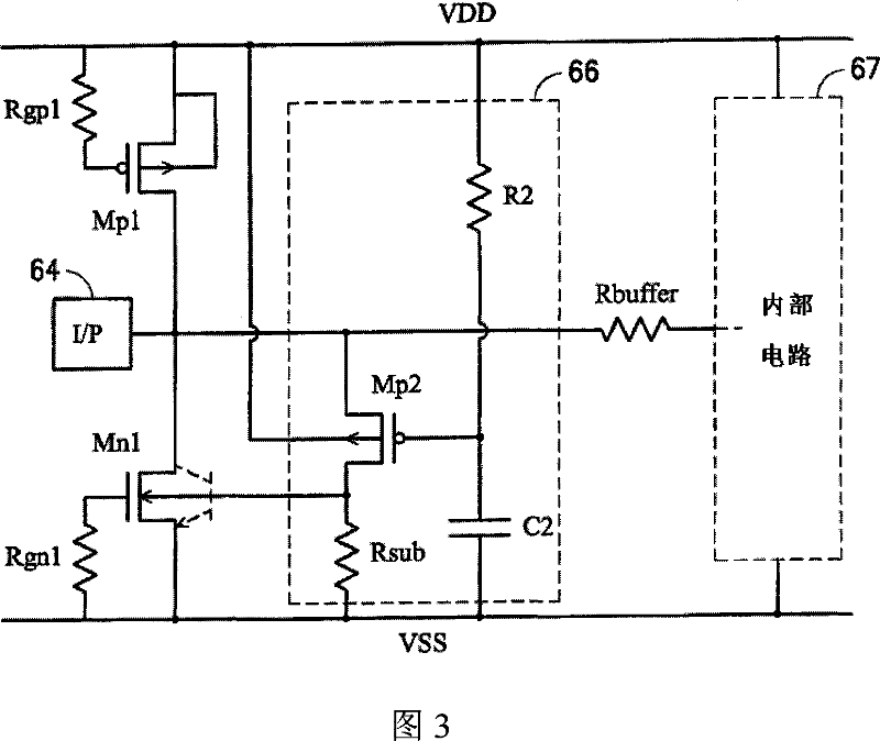 Improved electrostatic discharge protecting circuit