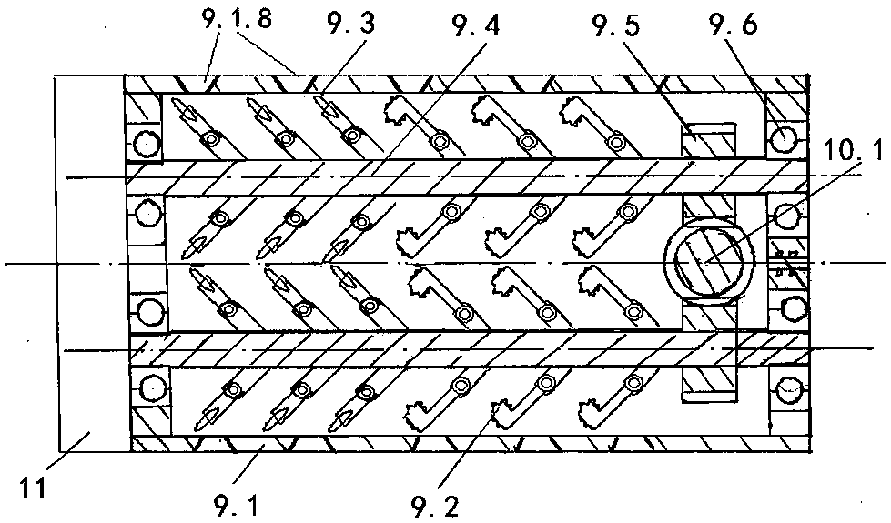 Using method for movable riverway sludge dredging device