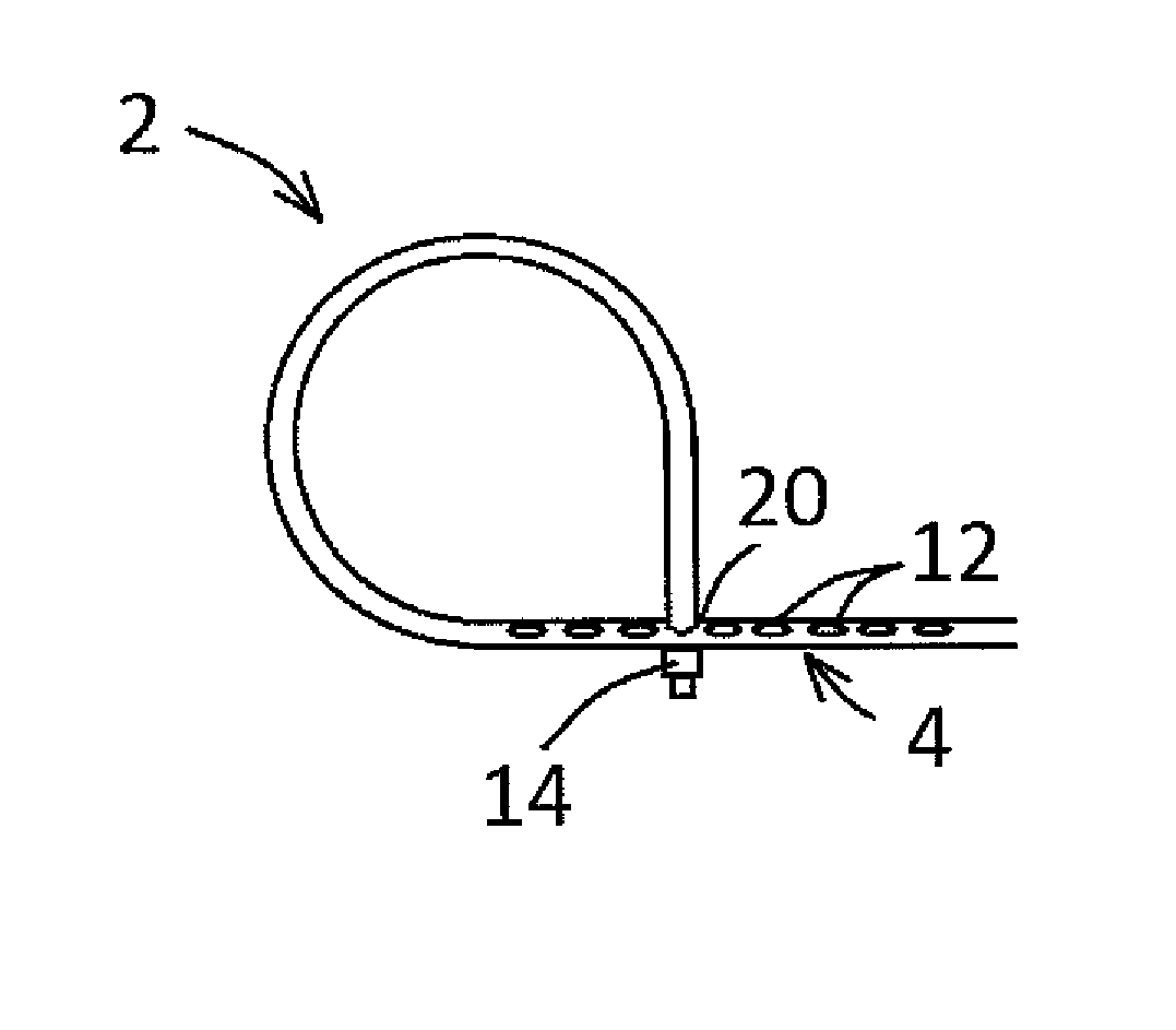 Means to associate a first object and a second object