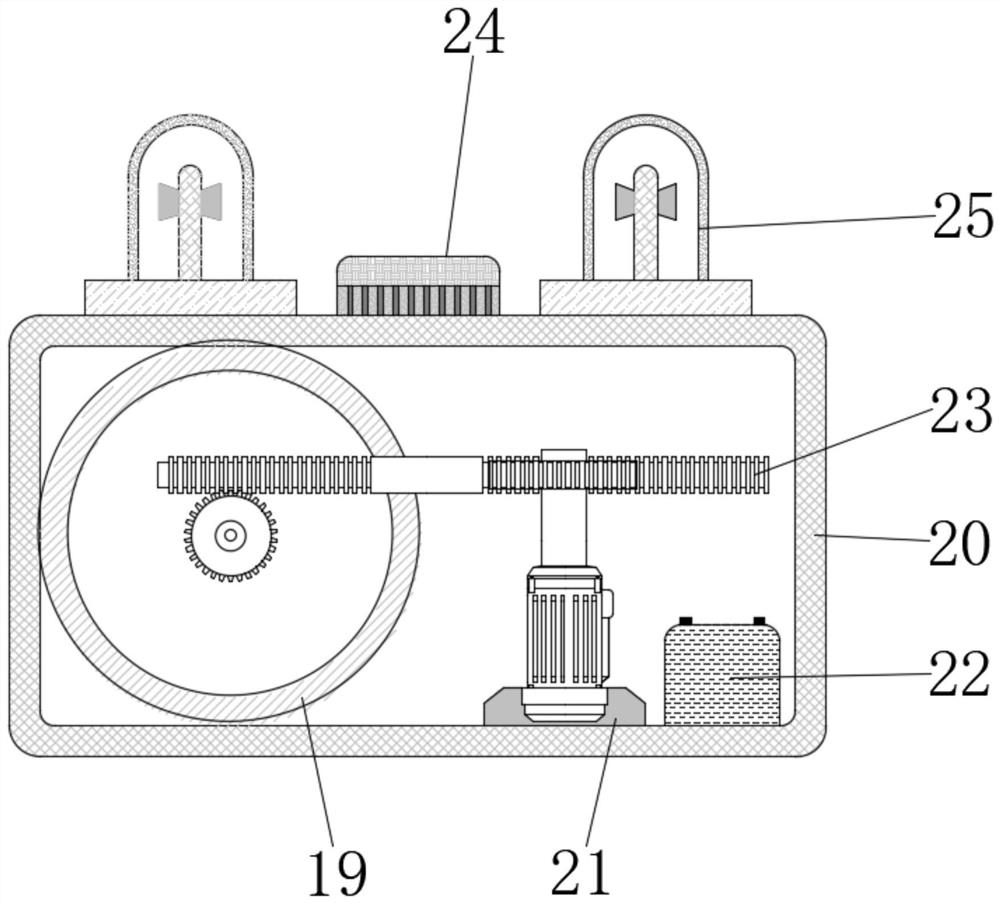 Automatic induction fire extinguishing device used in power distribution cabinet