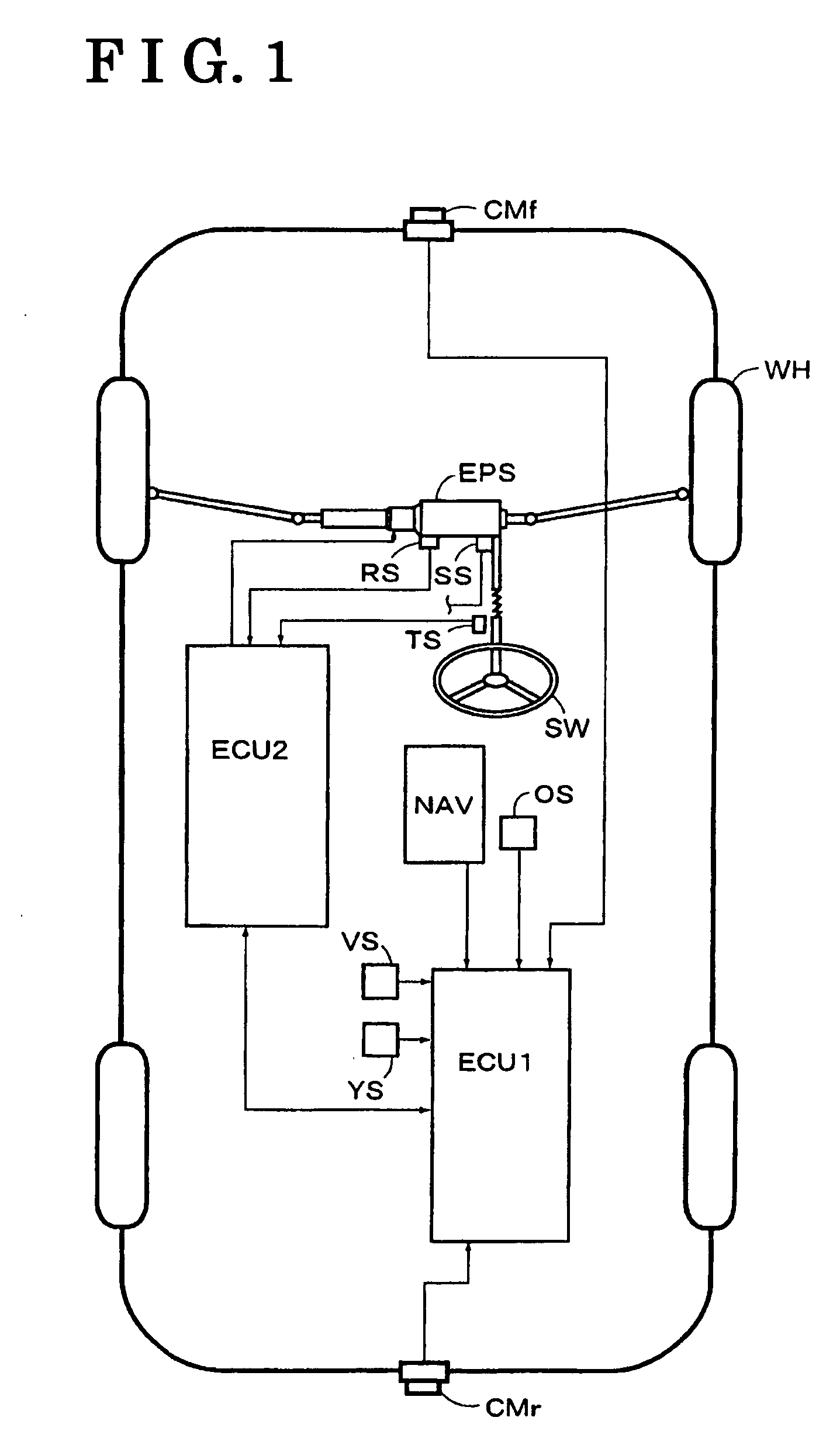 Lane keeping assist device for vehicle