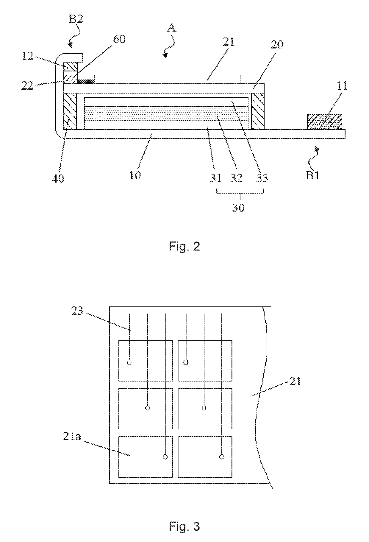 Touch OLED display panel and display device