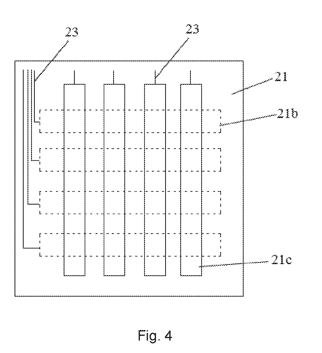 Touch OLED display panel and display device